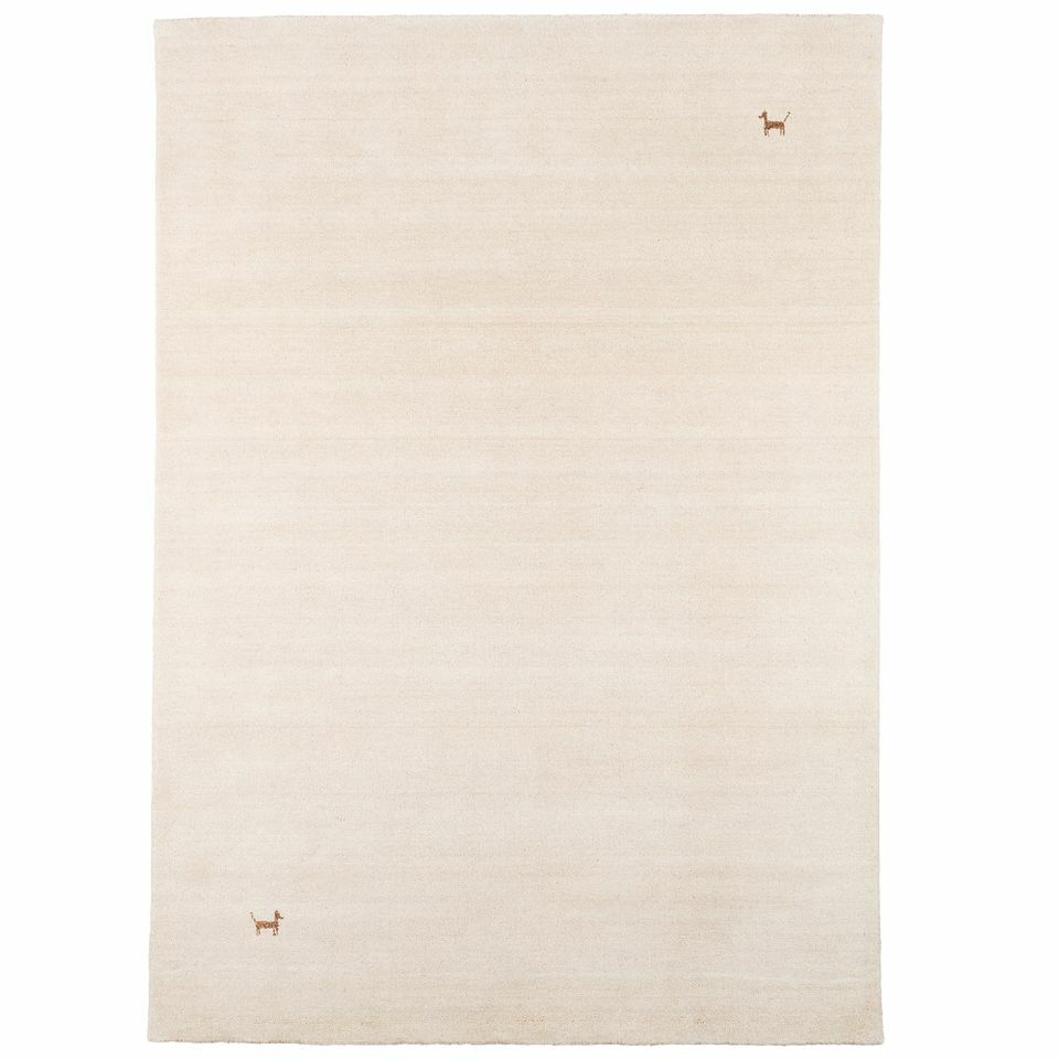 Natur Teppich Indo Nepal Gabbeh Shiva Beige