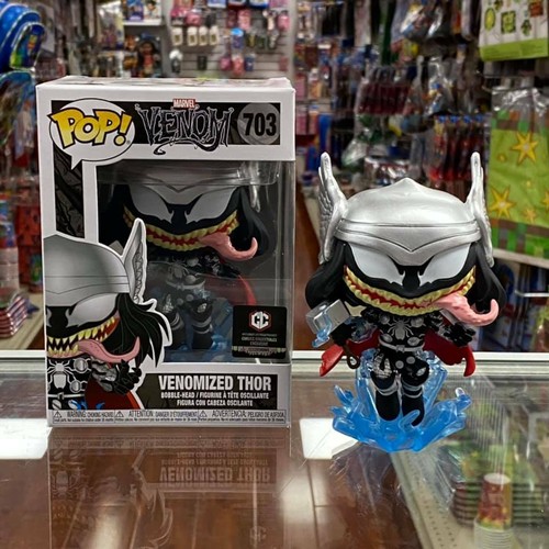 Box Funko Pop Marvel Venom Venomized The Thing 692 GameStop Exclusive