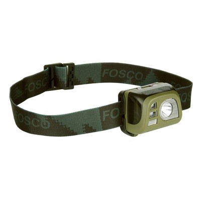 LINTERNA FRONTAL MILITAR 140 LUMENS EJERCITO, OUTDOOR