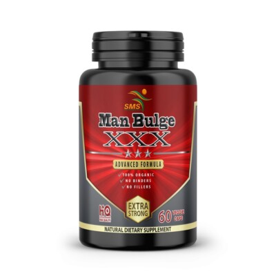 Organic Men's Energy Dietary Supplement Organic Performance Support 60 Capsules