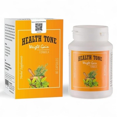 Health Tone Herbal Weight Gain 90 Capsules For Men & Women