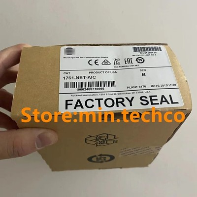 New Factory Sealed AB 1761-NET-AIC /B MicroLogix and SLC Communication Adaptor