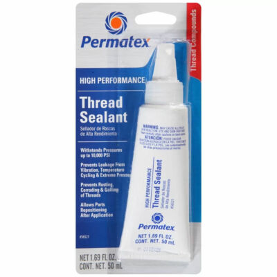 Permatex 56521 High Performance Thread Sealant-50ml tube
