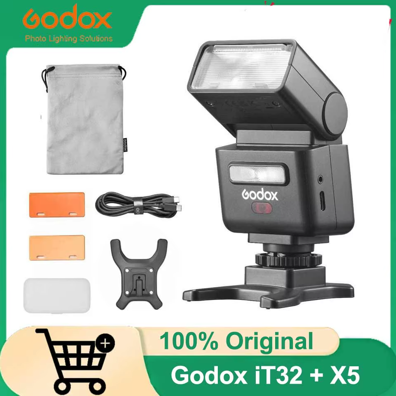 Godox iT32 X5 C/S/N/F/O Camera Flash Godox X5 Wireless Flash Trigger TTL iFlash