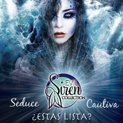 Fantasy nails Evil Siren Acrylic collection **FREE 2 DECORATIONS**