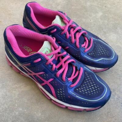 Asics Gel-Kayano 22 Fluid Ride Athletic Womens Shoes Sneakers T597N US Size 7.5