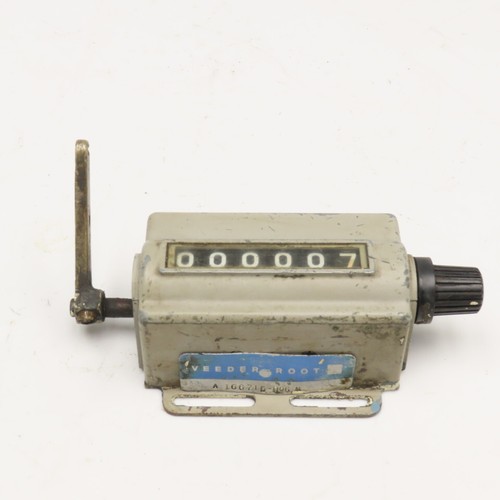 その他 RUVEN Vedder Root A 166716-006 M Mechanical Drum Counter 6 Digit