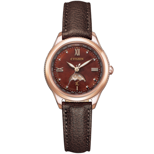Pre-owned Citizen Ee1002-01w [xc Daichi Collection Titania Happy Flight Eco Drive]