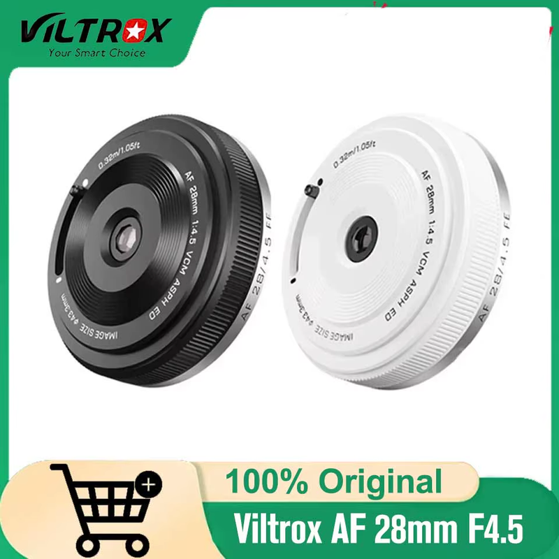 Viltrox AF 28mm F4.5 Auto Focus Full Frame Cameras Lens Retro Ultra-thin Pancake
