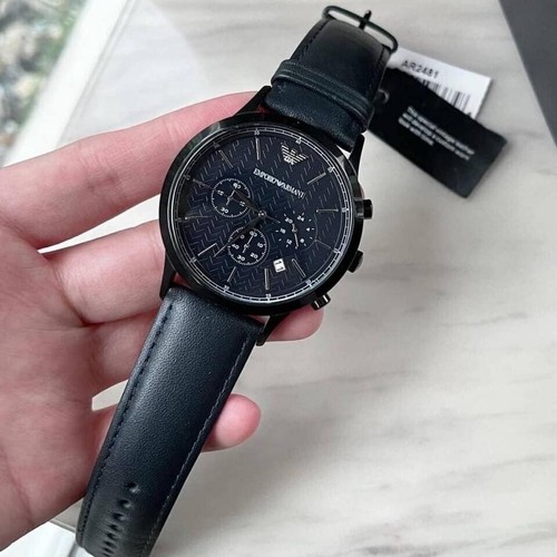 EMPORIO ARMANI クロノグラフ レザーベルト AR2513 EMPORIO ARMANI クロノグラフ レザーベルト AR2513