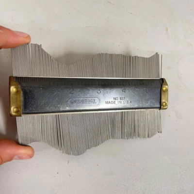 General outlet contour gauge