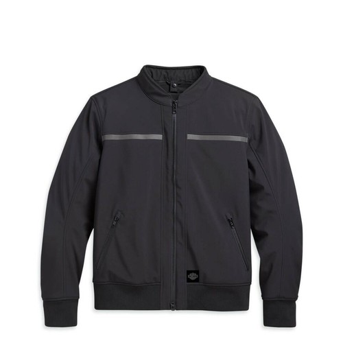 Pre-owned Harley-davidson Mens 3-in-1 Cold Weather Textile Jacket Xl 97102-21nm/o002l In Black