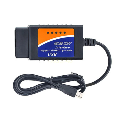 OBD2 Diagnostic Device USB V1.5 Car Cable Interface OBDII CAN BUS Code Reader