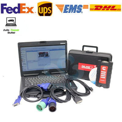 for Cummins Inline 7 Data Link Diesel Truck Diagnostic Tool CF53 Laptop 256g SSD