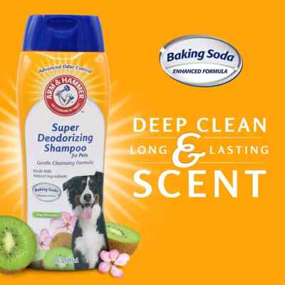 Super Deodorizing Shampoo for Dogs - Odor Eliminating Dog Shampoo for Smelly Dog