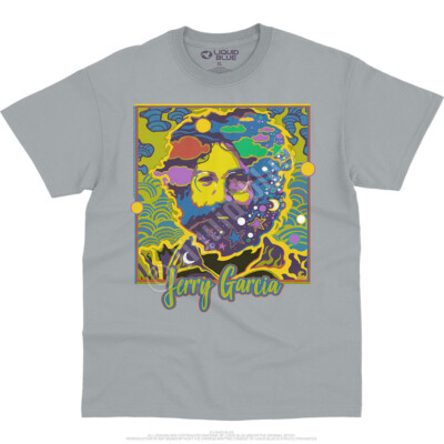 GRATEFUL DEAD-JERRY Garcia Band PAINTED-GRAVEL-T-SHIRT- Sz M,L JGB