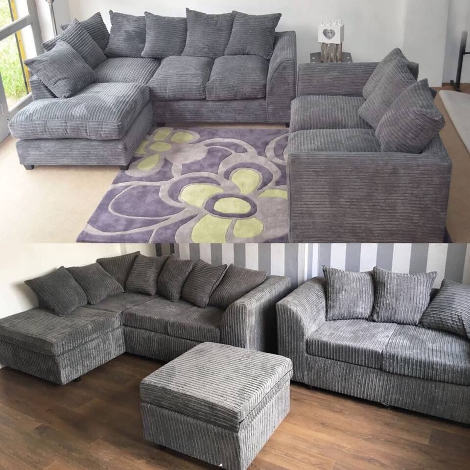 BRAND NEW DYLAN JUMBO CORNER/3+2 SOFA AVAILABLE IN DIFFERENT COLORS IN