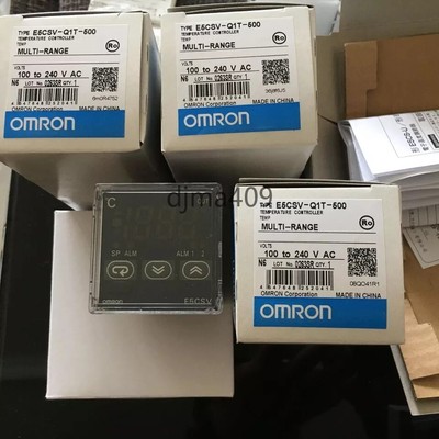 New OMRON Temperature Controller E5CSV-Q1T-500 E5CSVQ1T500