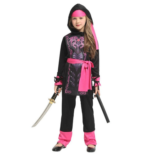 Costume Ninja Rosso Drago Per Bambino – Set Carnevale Completo – Widmann