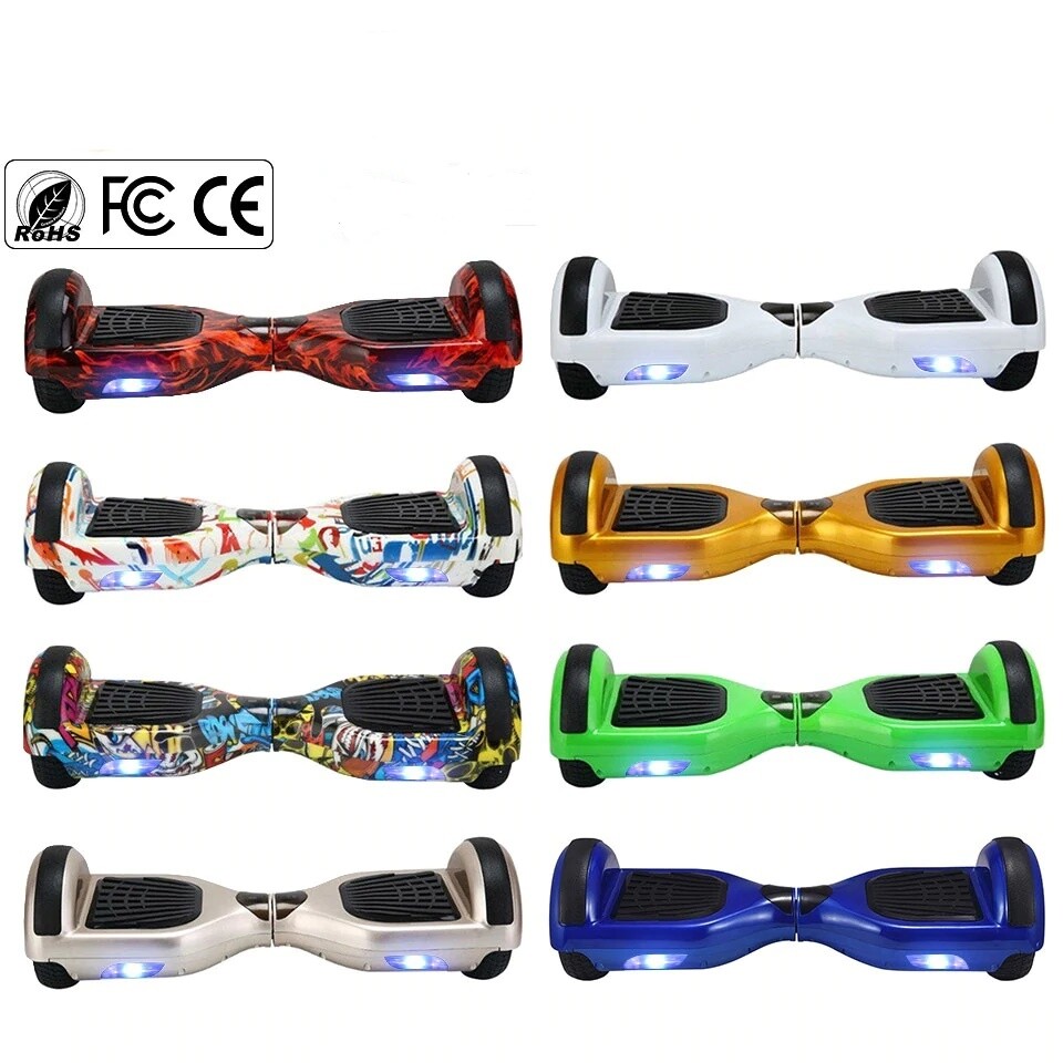 HOVERBOARD PRO LUCI LED SPEAKER SCOOTER OVERBOARD 6,5 SOTTOCOSTO