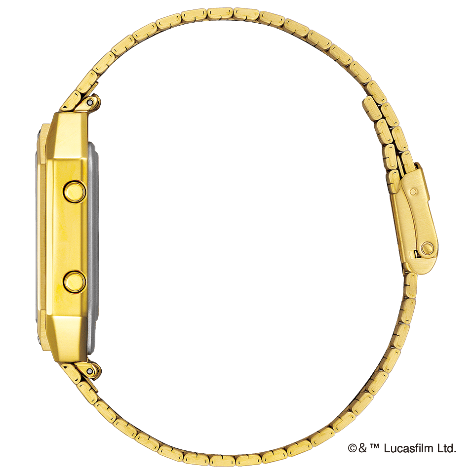 CITIZEN CITIZEN RECORD LABEL STAR WARS LIMITED 300 JG2123-59E THERMO SENSOR WATCH C-3PO