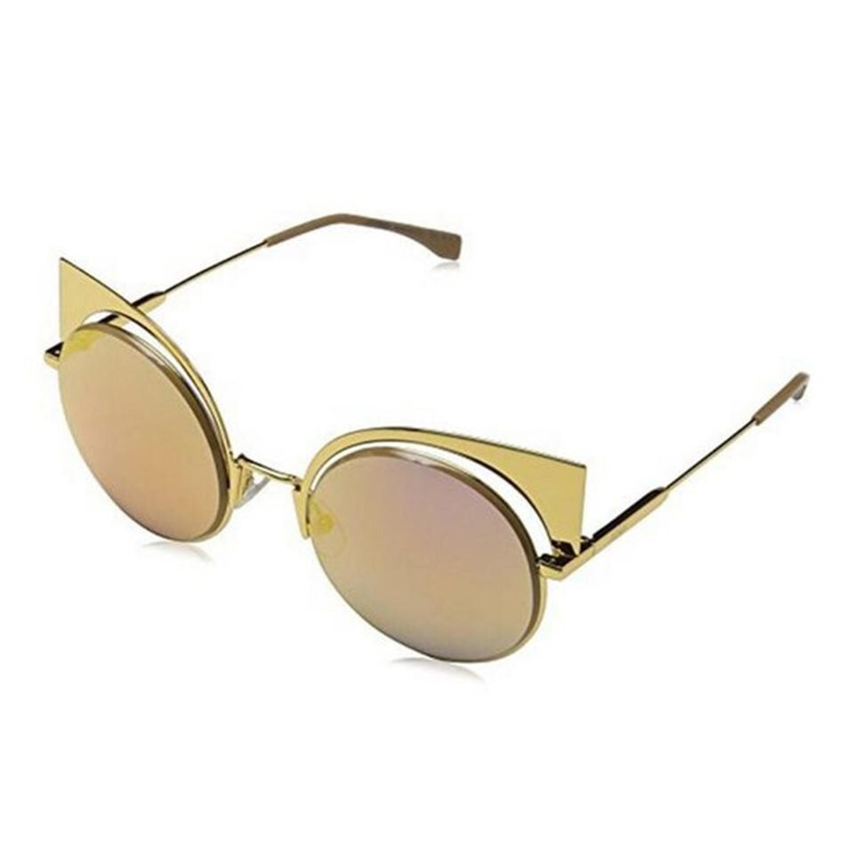 【FENDI】cat-eye アセテート サングラス Fendi - FF Diamonds - Cat Eye Sunglasses - Black