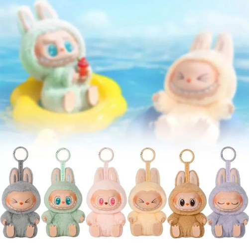 ☆POPMART☆LET'S PLAY TOGETHER DOLL SERIES BABA KEYRING POP MART Authentic] Labubu BaBa Let's Play Together Keyring