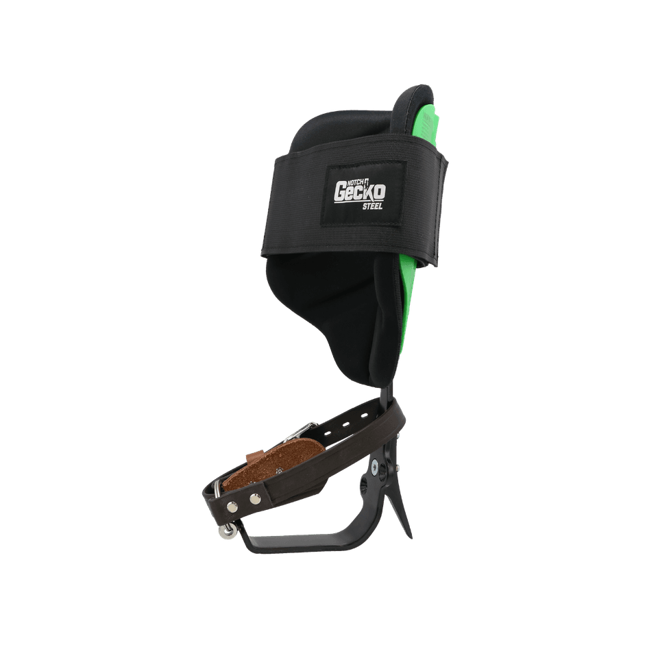 NOTCH GECKO LINEMAN STEEL POLE CLIMBER SET 41185 - NEW IN THE BOX