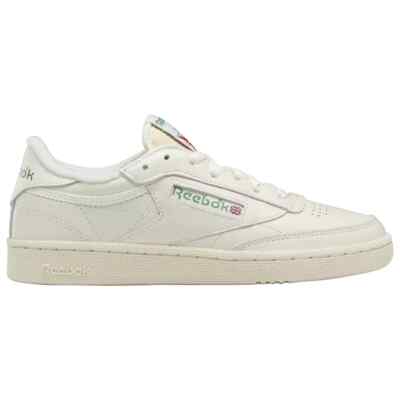 Reebok Club C 85 Chalk Paperwhite Glen Green GX3686 Women Size 6-10 Classic New