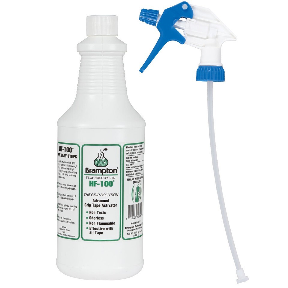 Brampton HF100 Grip Solvent Kit - Quart Bottle With Spray Nozzle