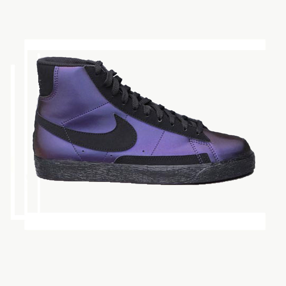 Nike BLAZER-MID-PREMIUM-INK-PURPLE-EGGPLANT-BLACK YOUTH
