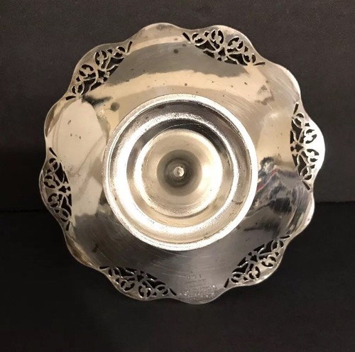 Wm. Rogers Lovelace Silverplated Candy Nut Dish