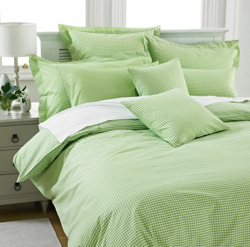 Check Duvet Covers Luxury Printed Gingham Single Double King Super