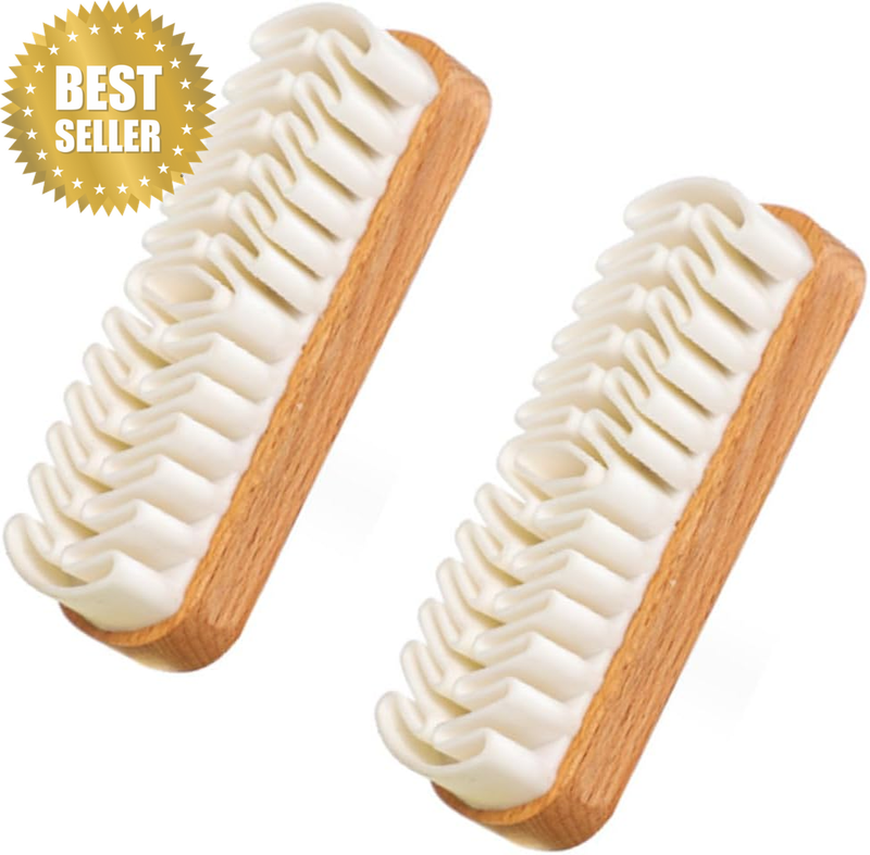 2 PCS Suede Cleaning Brush,Crepe Suede Shoe Brush, Effective Stain Remover and N