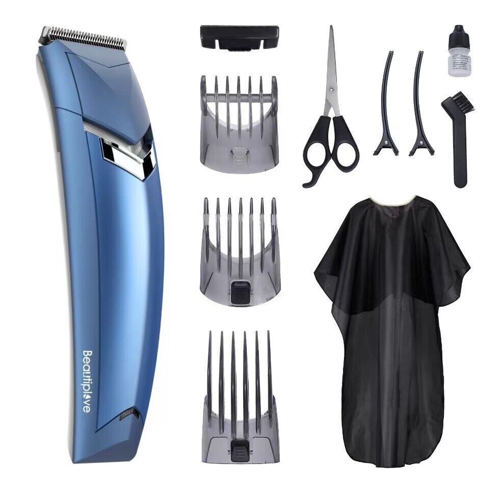 Cordless Hair Clippers Trimmer Cutting Beard Professional Ba
