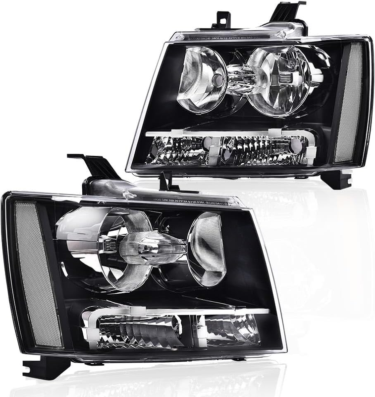 Headlights Front for Chevy Suburban Tahoe 2007-2014 Chevy Avalanche 2007-2013