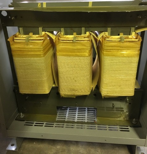 GE 9T03B5639 Transformer 75 KVA 480-208 Y/120 V