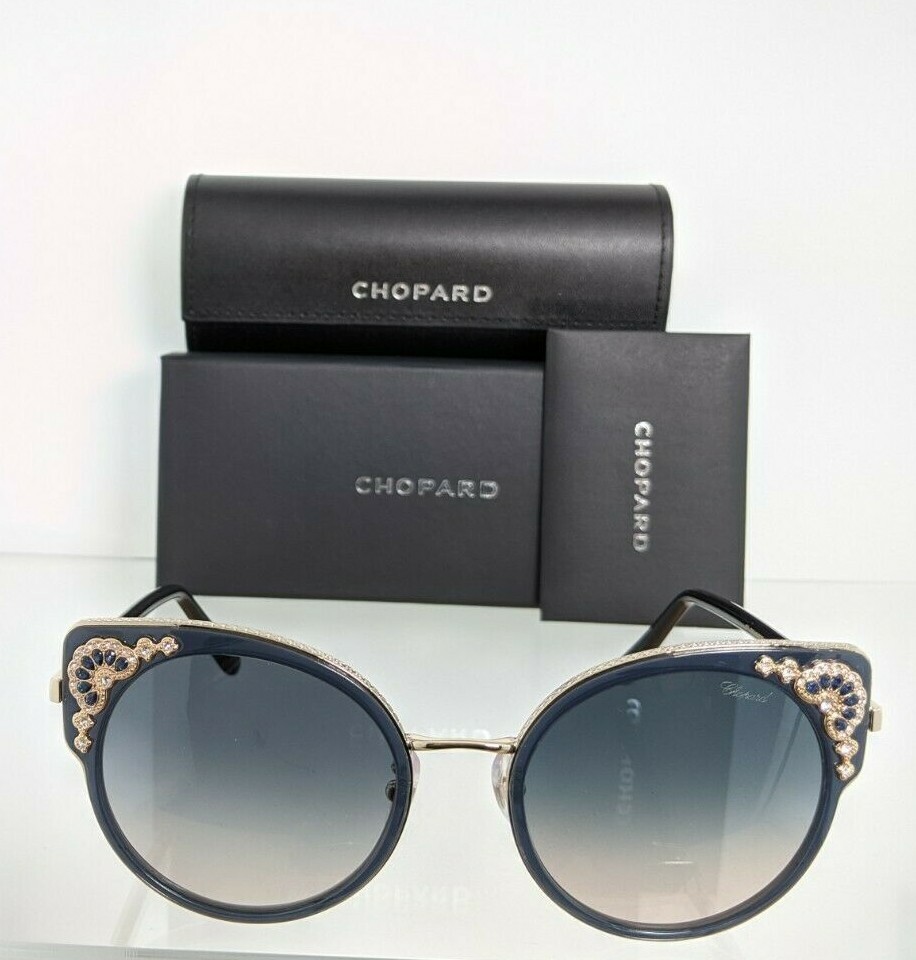 Pre-owned Chopard Brand Authentic  Sunglasses Schc82s 300v Frame Schc 82s In Gray