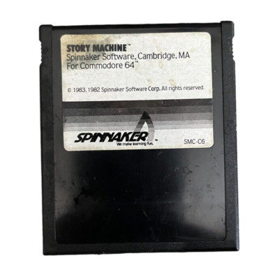 Commodore 64 Story Machine 1983 Computer Video Game Cartridge Tested