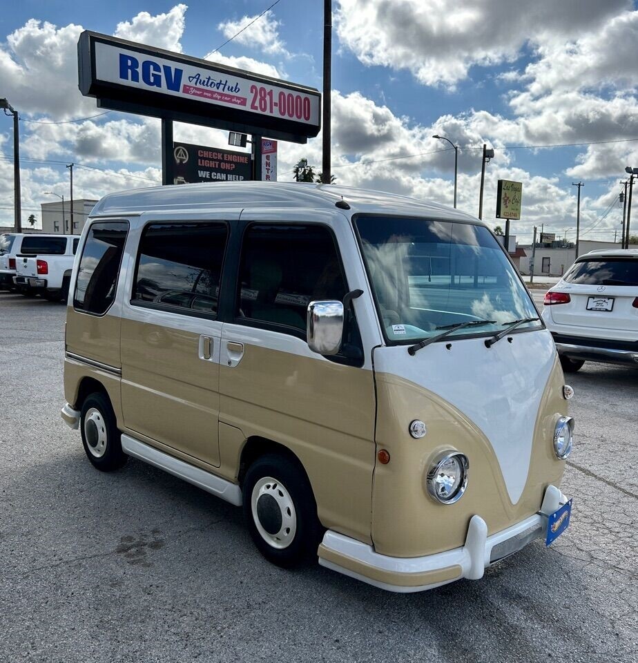 Owner 1996 Subaru Sambar Dias Kit Yellow Minivan I4 0.6L