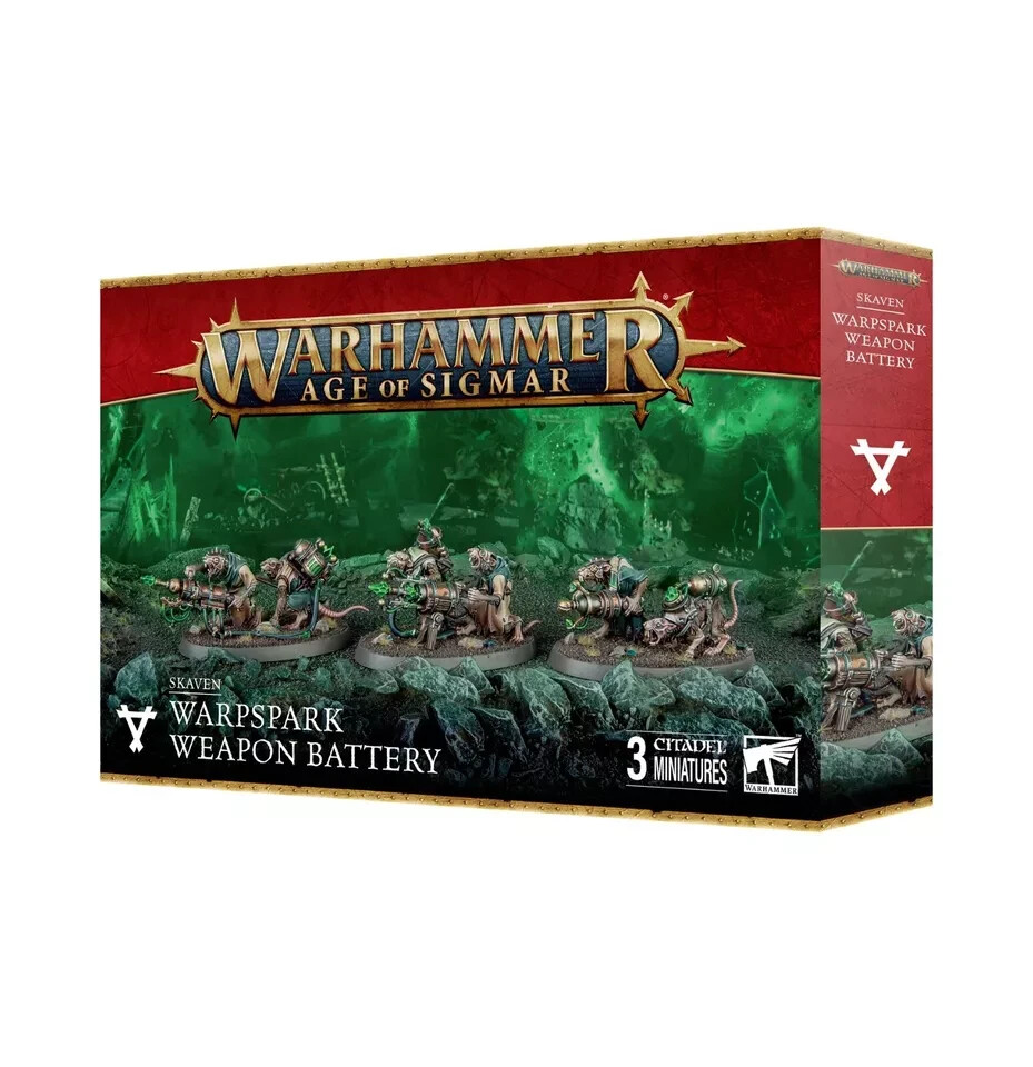 Скавен: Оружейная батарея Warpspark, игровая мастерская Warhammer AoS