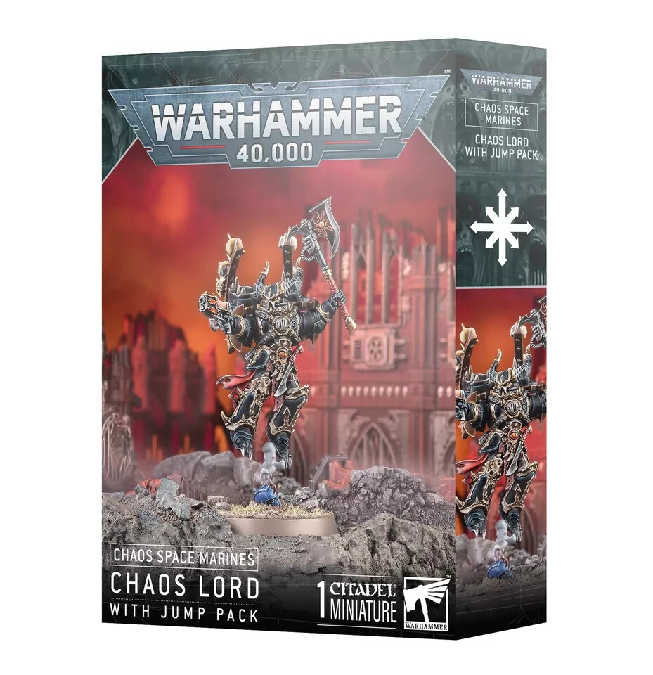 Космодесантники Хаоса: Повелитель с прыжковым ранцем Warhammer 40K