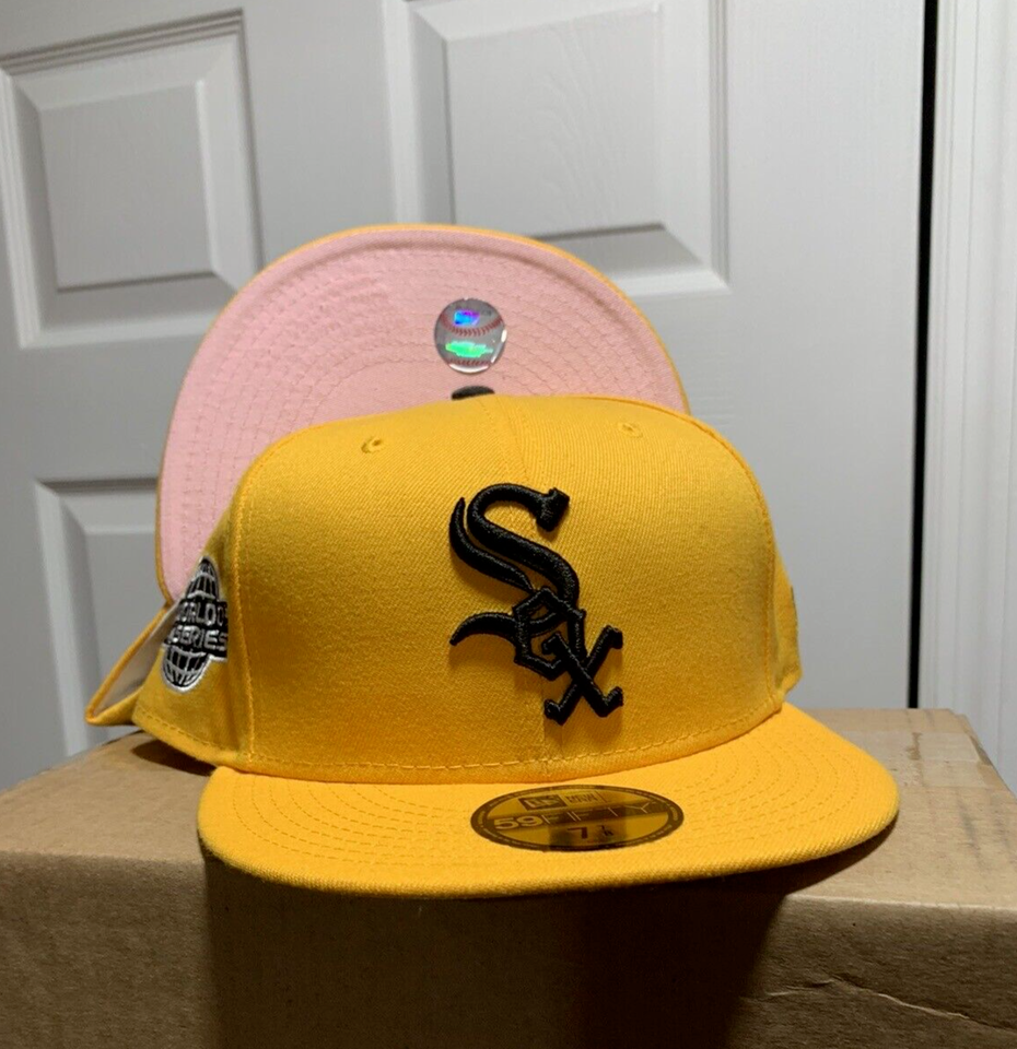 Hat Club Exclusive New Era CHICAGO WHITE SOX YELLOW HAT