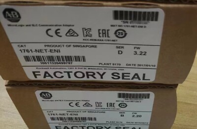 NEW Allen Bradley 1761-NET-ENI Sealed EtherNet Interface Module 1PCS