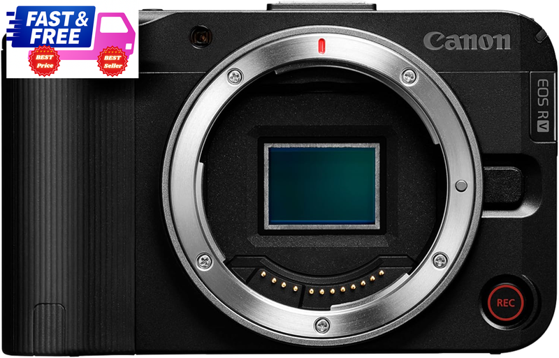Canon EOS R50 V Mirrorless Camera Body Only APS-C 4K Flip Screen Vlogging