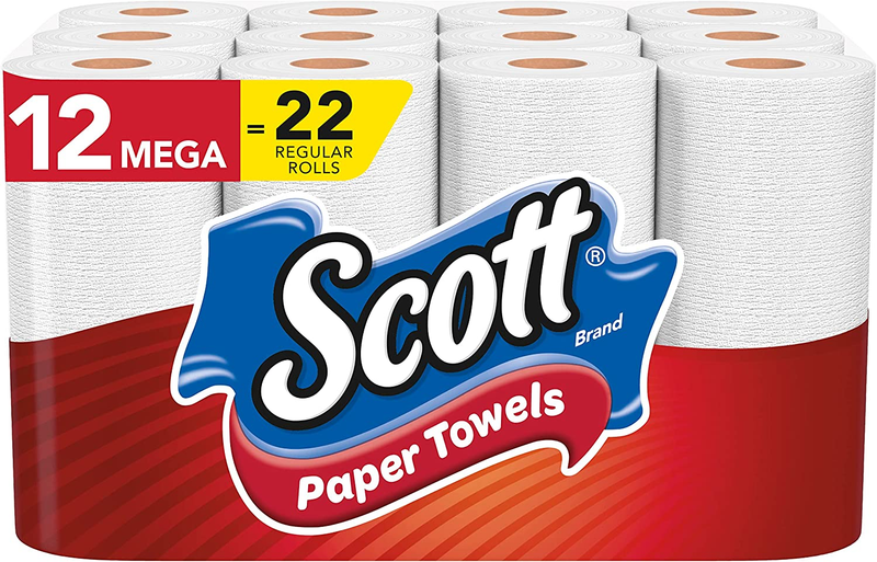 S Choose-a-sheet 12 Mega Rolls = 22 Regular Rolls 102 Sheets Pe