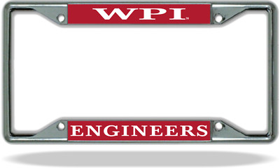 Worcester Polytechnic Institute WPI ENGINEERS License Plate Frame