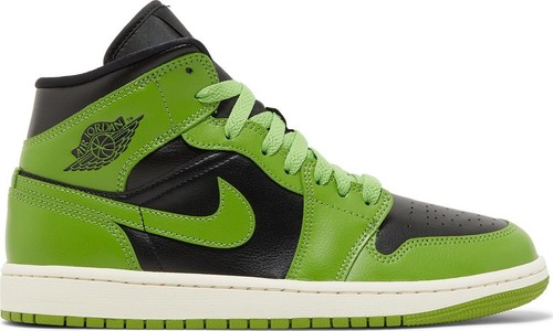 

[BQ6472-031] Женские кроссовки Air Jordan RETRO 1 MID -quot;ЗЕЛЕНАЯ ВЫСОТА-quot;, Black/sail/altitude green heather