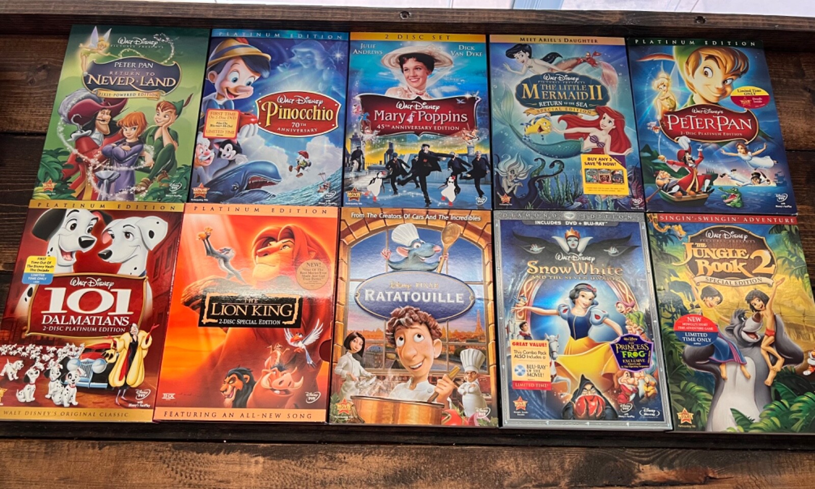 Disney Let's Play! DVDセット　DWE 19 DVD Lot Set New Used Children's Kids Disney Nickelodeon