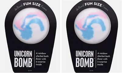Da Bomb Bath Fizzers Unicorn Bath Soak (Pack of 2)